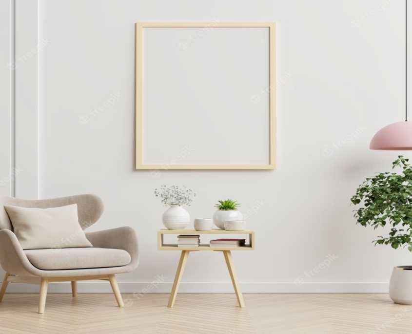 white or neutral paint