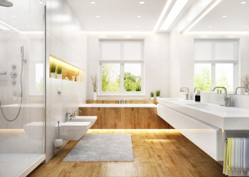 sustainable bathroom tile