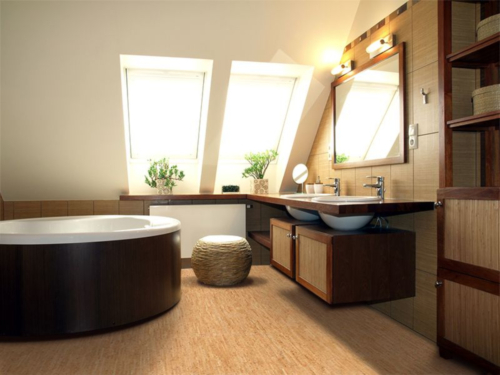 sustainable bathroom tile