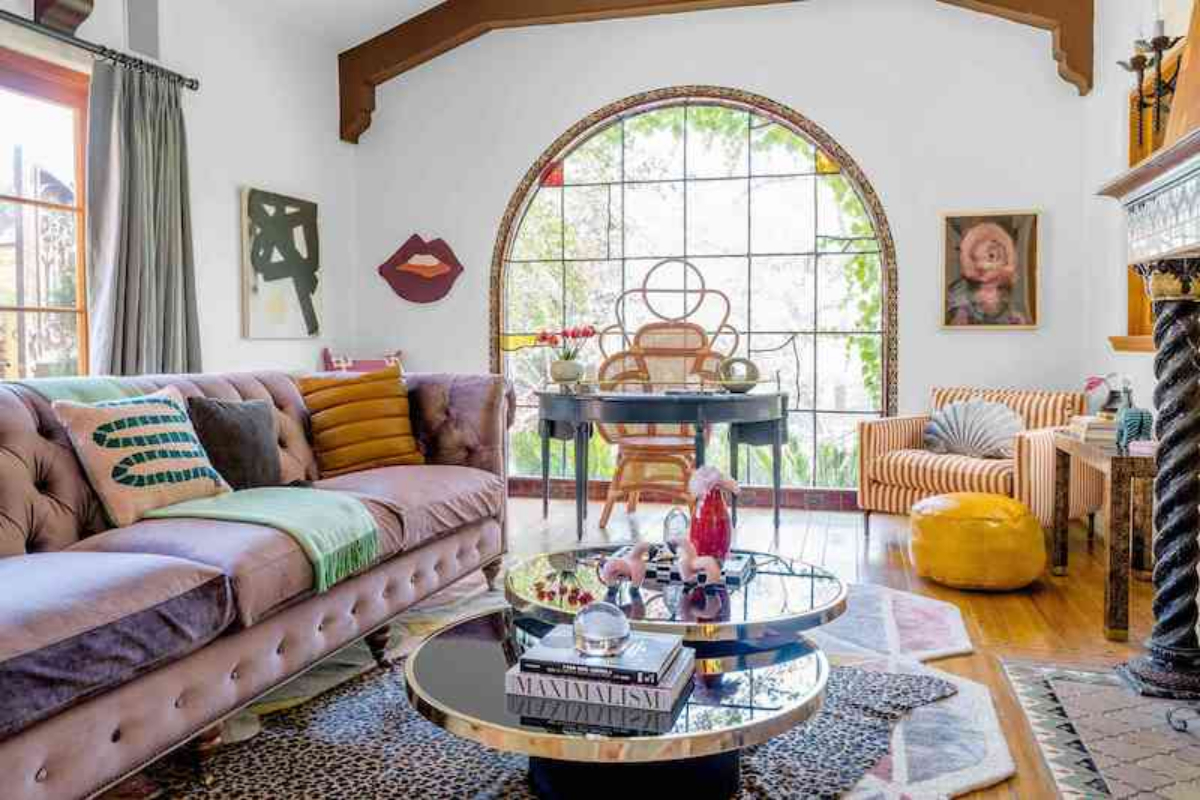 maximalist coffee table