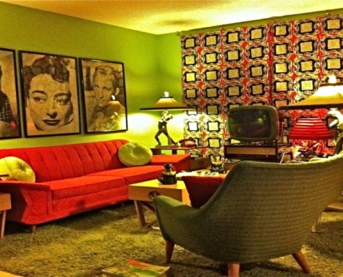 retro living room