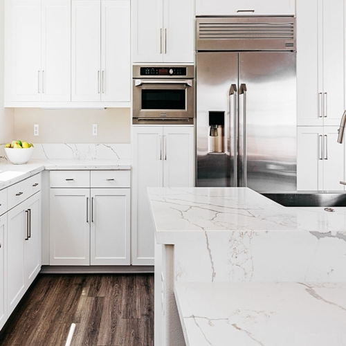 marble countertop kitchen