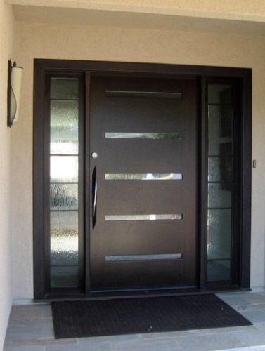 mid century modern front doors