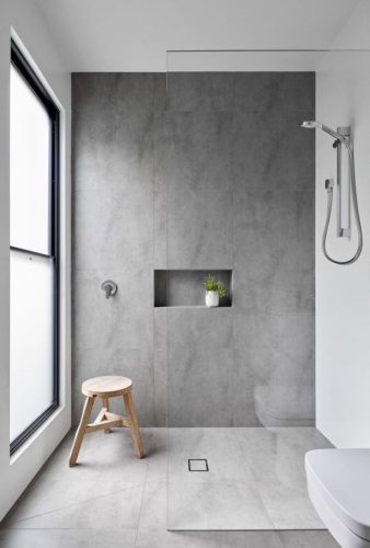 Large Format Tiles Bathroom