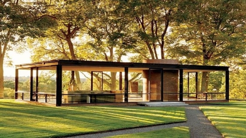 The Glass House by Philip Johnson