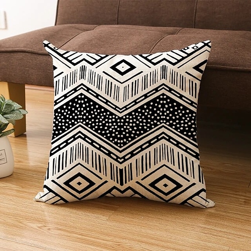 HOMFINER Decorative Throw Pillow Covers for Couch, Set of 6
